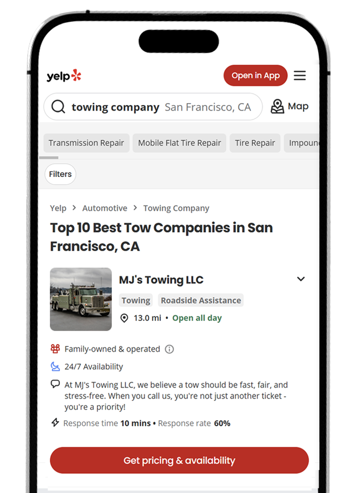 Yelp 2026 Features Tow V1